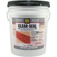 Seal-Krete&reg; Protective Sealer, 18.93 L, Water-Based, Gloss, Clear Sécurité Médic