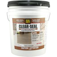Seal-Krete&reg; Protective Sealer, 18.93 L, Water-Based, Satin, Clear Sécurité Médic
