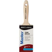 Master Trim Brush, Poly/Nylon, Wood Handle, 2-1/2" Width Sécurité Médic