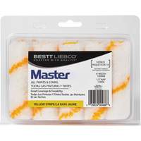 Master Yellow Stripe Mini Roller, 13 mm (1/2") Nap, 101.6 mm (4") L Sécurité Médic