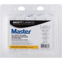 Master Microfiber Roller Cover, 10 mm (3/8") Nap, 101.6 mm (4") L Sécurité Médic