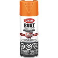 Rust Protector&reg; Enamel Paint, Orange, Gloss, 12 oz., Aerosol Can Sécurité Médic