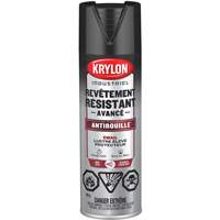 Tough Coat&reg; Advanced Paint with Rust Barrier Technology, Black, High-Gloss, 425 g, Aerosol Can Sécurité Médic