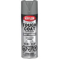 Tough Coat&reg; Advanced Paint with Rust Barrier Technology, Grey Primer, Ultra-Flat, 425 g, Aerosol Can Sécurité Médic