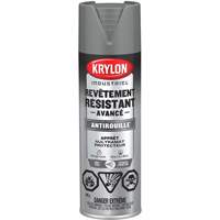 Tough Coat&reg; Advanced Paint with Rust Barrier Technology, Grey Primer, Ultra-Flat, 425 g, Aerosol Can Sécurité Médic