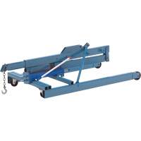 Portable Floor Cranes, 8' Lift, 2000 lbs. (1 tons), 82-1/2" Arm, 69-1/4" H Sécurité Médic