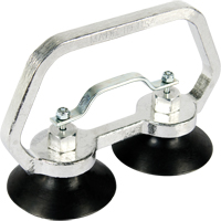Vacuum Cups - Heavy-Duty Double Cup, 30 lbs. Capacity, 3", Pull-bar, 7" Handle Length Sécurité Médic