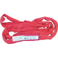 Round Slings, Red, 3" W x 6' L, 14000 lbs. Vertical Load Sécurité Médic