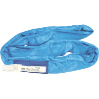 Round Slings, Blue, 4" W x 8' L, 23000 lbs. Vertical Load Sécurité Médic