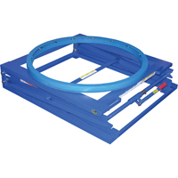 Adjustable Pallet Stand, 42-1/4" L x 40" W, 4000 lbs. Cap. Sécurité Médic