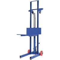 Hydraulic Platform Lift Stacker, Foot Pump Operated, 400 lbs. Capacity, 51-1/8" Max Lift Sécurité Médic
