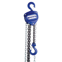 Chain Hoist, 10' Lift, 2000 lbs. (1 tons) Capacity, Load Chain Grade 80 Chain Sécurité Médic