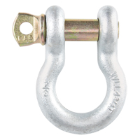 Screw Pin Anchor Shackle, 3/16", Screw Pin, Hot Dip Galvanized Sécurité Médic