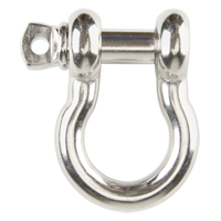 Screw Pin Anchor Shackle, 7/8", Screw Pin, Stainless Steel Sécurité Médic