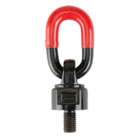 Anneaux de treuil de levage pivotant, 1/4", Longueur du filetage 13 mm, Acier alli&eacute; Sécurité Médic