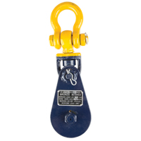 Block with Swivel Shackle Sécurité Médic