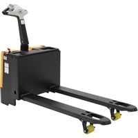 Fully Powered Electric Pallet Truck, 3300 lbs. Cap., 48" L x 28.25" W Sécurité Médic