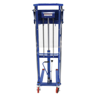 Gerbeur Hefti-Lift, M&eacute;canisme Pompe au pied, Capacit&eacute; de 1500 lb, Levage max de 63" Sécurité Médic