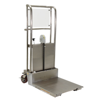 Gerbeur Hefti-Lift, M&eacute;canisme Pompe au pied, Capacit&eacute; de 450 lb, Levage max de 45-5/8" Sécurité Médic