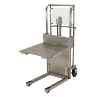 Gerbeur Hefti-Lift, M&eacute;canisme Pompe au pied, Capacit&eacute; de 450 lb, Levage max de 45-5/8" Sécurité Médic
