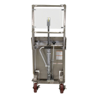 Gerbeur Hefti-Lift, M&eacute;canisme Pompe au pied, Capacit&eacute; de 450 lb, Levage max de 45-5/8" Sécurité Médic