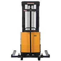 Gerbeur pour chariot &eacute;l&eacute;vateur, Fonctionnement &eacute;lectrique, Capacit&eacute; 2000 lb, Lev&eacute;e max 63" Sécurité Médic