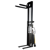 Gerbeur pour chariot &eacute;l&eacute;vateur, Fonctionnement &eacute;lectrique, Capacit&eacute; 2000 lb, Lev&eacute;e max 118" Sécurité Médic