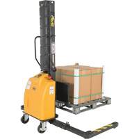 Gerbeur motoris&eacute; avec m&acirc;t &eacute;troit, Fonctionnement &eacute;lectrique, Capacit&eacute; 1000 lb, Lev&eacute;e max 63" Sécurité Médic