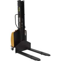 Gerbeur motoris&eacute; avec m&acirc;t &eacute;troit, Fonctionnement &eacute;lectrique, Capacit&eacute; 1000 lb, Lev&eacute;e max 63" Sécurité Médic