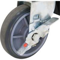 Gerbeur motoris&eacute; avec m&acirc;t &eacute;troit, Fonctionnement &eacute;lectrique, Capacit&eacute; 1000 lb, Lev&eacute;e max 63" Sécurité Médic