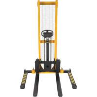 Gerbeur hydraulique manuel, Fonctionnement Pompe manuelle, Capacit&eacute; 2000 lb, Lev&eacute;e max 63" Sécurité Médic