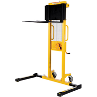 Gerbeur manuel, Fonctionnement Treuil manuel, Capacit&eacute; 770 lb, Lev&eacute;e max 60" Sécurité Médic