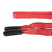 &eacute;lingue de levage en polyester, Pli Double, Oeillets renvers&eacute;s, Type 4, 2'' la x 12' lo, Capacit&eacute; verticale 6200 lb Sécurité Médic