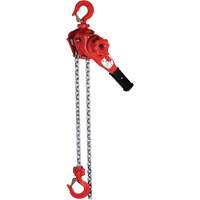 VQ Super Series Lever Hoist, 5' Lift, 2200 lbs. (1.1 tons) Capacity, Grade 100 Alloy Chain Sécurité Médic