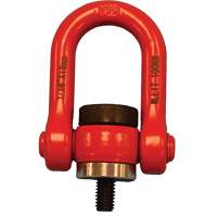 VQ Swivel Hoist Lifting Ring, M8, 12 mm Thread Length, Alloy Steel Sécurité Médic