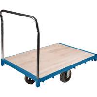 Heavy-Duty Platform Truck, 48" L x 24" W, 2000 lbs. Capacity, Rubber Casters Sécurité Médic