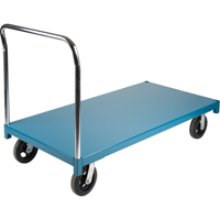 Heavy-Duty Platform Truck, 60" L x 30" W, 2000 lbs. Capacity, Rubber Casters Sécurité Médic