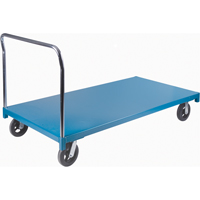 Heavy-Duty Platform Truck, 72" L x 36" W, 2000 lbs. Capacity, Rubber Casters Sécurité Médic