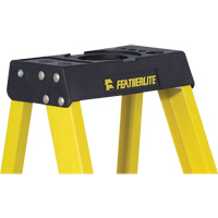 Industrial Heavy-Duty Stepladders (6400 Series), 4', Fibreglass, 300 lbs. Capacity, Type 1A Sécurité Médic