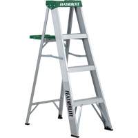 Commercial Duty Stepladders (2400 Series), 4', Aluminum, 225 lbs. Capacity, Type 2 Sécurité Médic