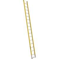 Single Section Straight Ladder - 6100 Series, 16', Fibreglass, 375 lbs., CSA Grade 1AA Sécurité Médic