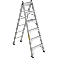 2700 Series Industrial Duty Multi-Way Ladders, 6', Aluminum, 250 lbs. Cap., ANSI 1, CSA 1 Sécurité Médic