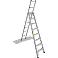2700 Series Industrial Duty Multi-Way Ladders, 8', Aluminum, 250 lbs. Cap., ANSI 1, CSA 1 Sécurité Médic
