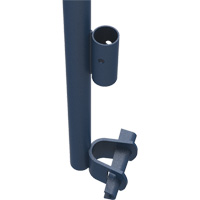 Accessoires pour &eacute;chafaudage - Poteau de garde-corps a/support, Poteau de garde-corps, 6" la x 56" h Sécurité Médic