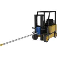 Forklift Carpet Boom, 108-1/2" Length, Carriage Mount, 2500 lbs. Capacity Sécurité Médic