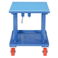 Hydraulic Lift Table, 24" L x 36" W, Steel, 2000 lbs. Capacity Sécurité Médic