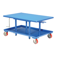 Post Lift Table, 42" L x 30" W, Steel, 2000 lbs. Capacity Sécurité Médic
