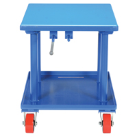 Hydraulic Lift Table, 24" L x 36" W, Steel, 2000 lbs. Capacity Sécurité Médic