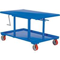 Post Lift Table, 42" L x 30" W, Steel, 2000 lbs. Capacity Sécurité Médic