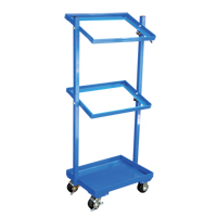 Stock Cart, Steel, 30-11/16" W x 19-1/4" D, 3 Shelves, 300 lbs. Capacity Sécurité Médic
